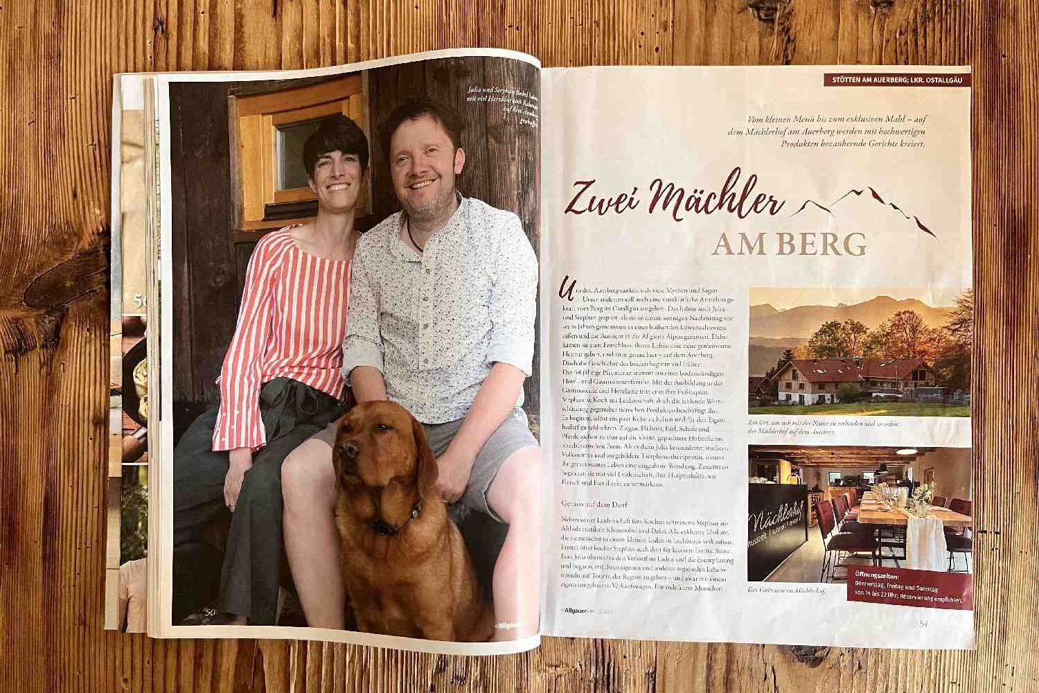 Die Allgäuerin Presse Mächlerhof